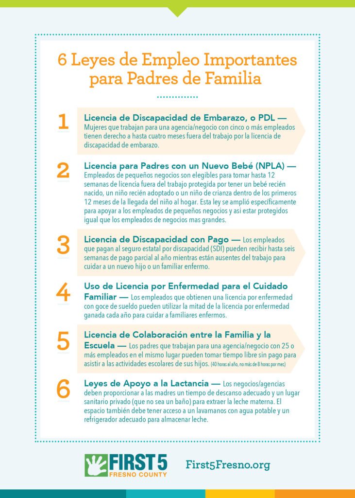 6 laws spanish